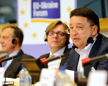 16 марта в Европейском парламенте депутат Верховной Рады Украины Александр Фельдман открыл новый Форум EC-Украина.