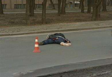 Пешеход погиб на месте.