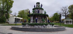 В саду Шевченко открыли фонтан (фото)