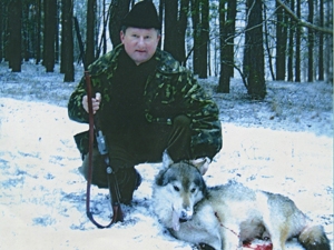 На своей последней охоте Кушнареву не удалось подстрелить волка. Фото УНИАН.