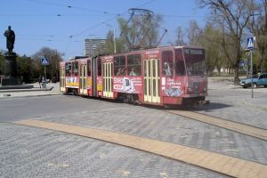 В Харькове отремонтировали трамваи для Евпатории. Фото с сайта Харьковсого горсовета.
