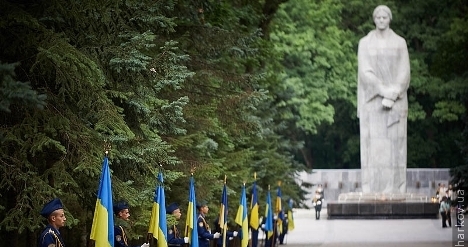 Новая стела будет открыта 23 августа. Фото с сайта Харьковского городского совета.