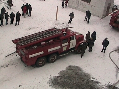 Пожар ликвидировали быстро, пострадавших нет. Фото с сайта ГСЧС Украины в Харьковской области. 