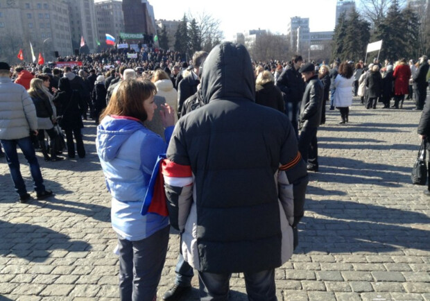 Активисты митинговали на Площади Свободы. Фото "Вгороде" 
