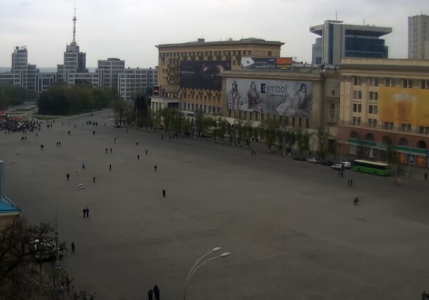 Новость - События - На площади Свободы проходит пророссийский митинг
