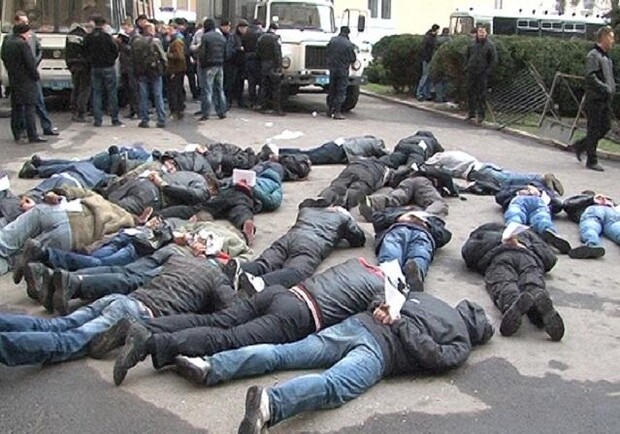 Харьковские сепаратисты воруют сами у себя? Фото облМВД.