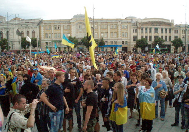 Сегодня на площади пройдет концерт. Фото с сайта mediaport.ua.