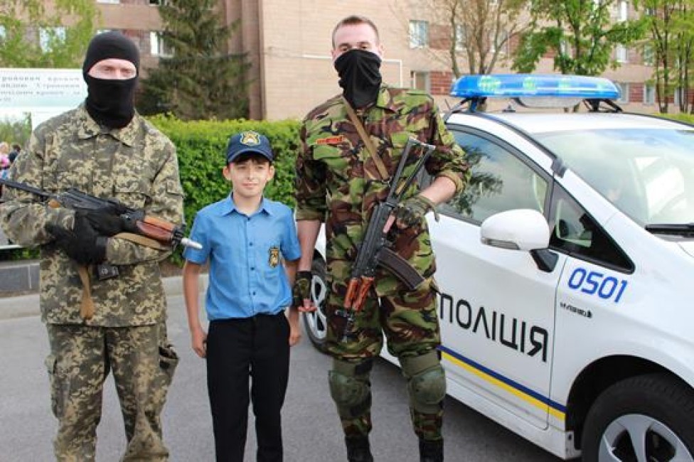 Новость - События - В Харькове стали готовить кадетов полиции: принимают с 9 лет