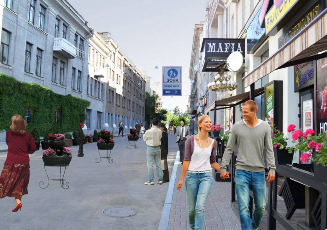 Новость - События - Центр Харькова может стать пешеходным (визуализация)