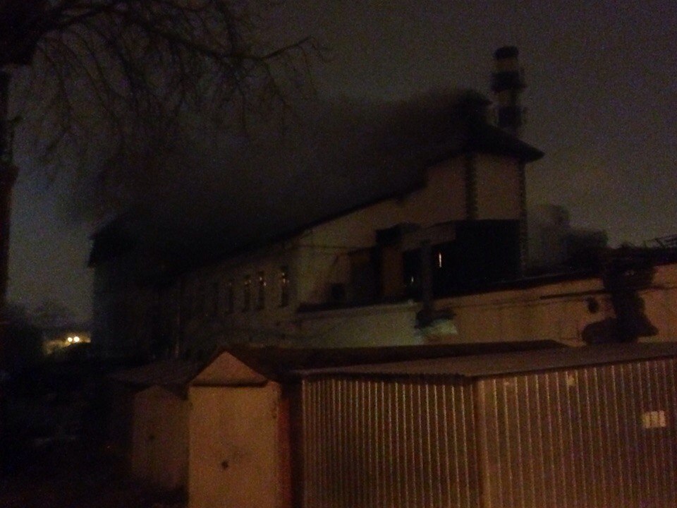 Новость - События - Фотофакт: в Харькове горел ресторан "Старгород"