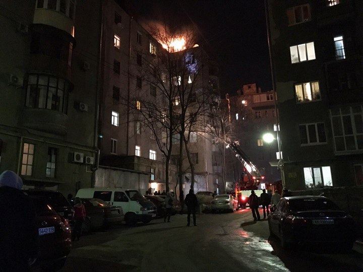 Новость - События - Снова: в центре Харькова произошел масштабный пожар