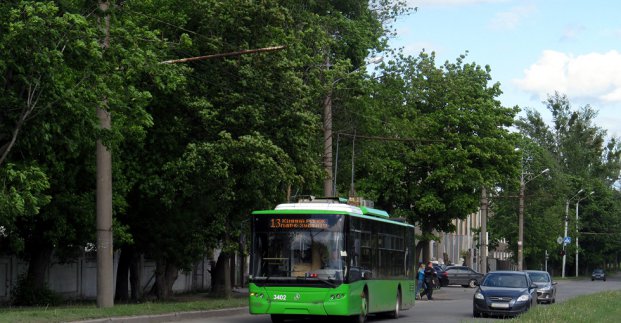 Новость - Транспорт и инфраструктура - Будь в курсе: в Харькове троллейбус изменил маршрут