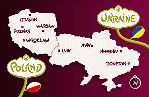 Чемпионат будут принимать восемь городов.
Фото с сайта focus.ua