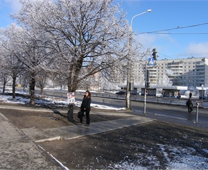 Фото "В Городе". Несмотря на то. что на календаре весна, Харьков еще во льду. 