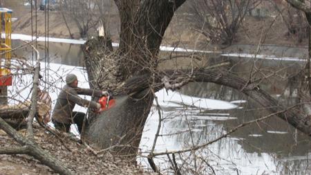 Фото kp.ua. Харьковские реки станут чистыми. 