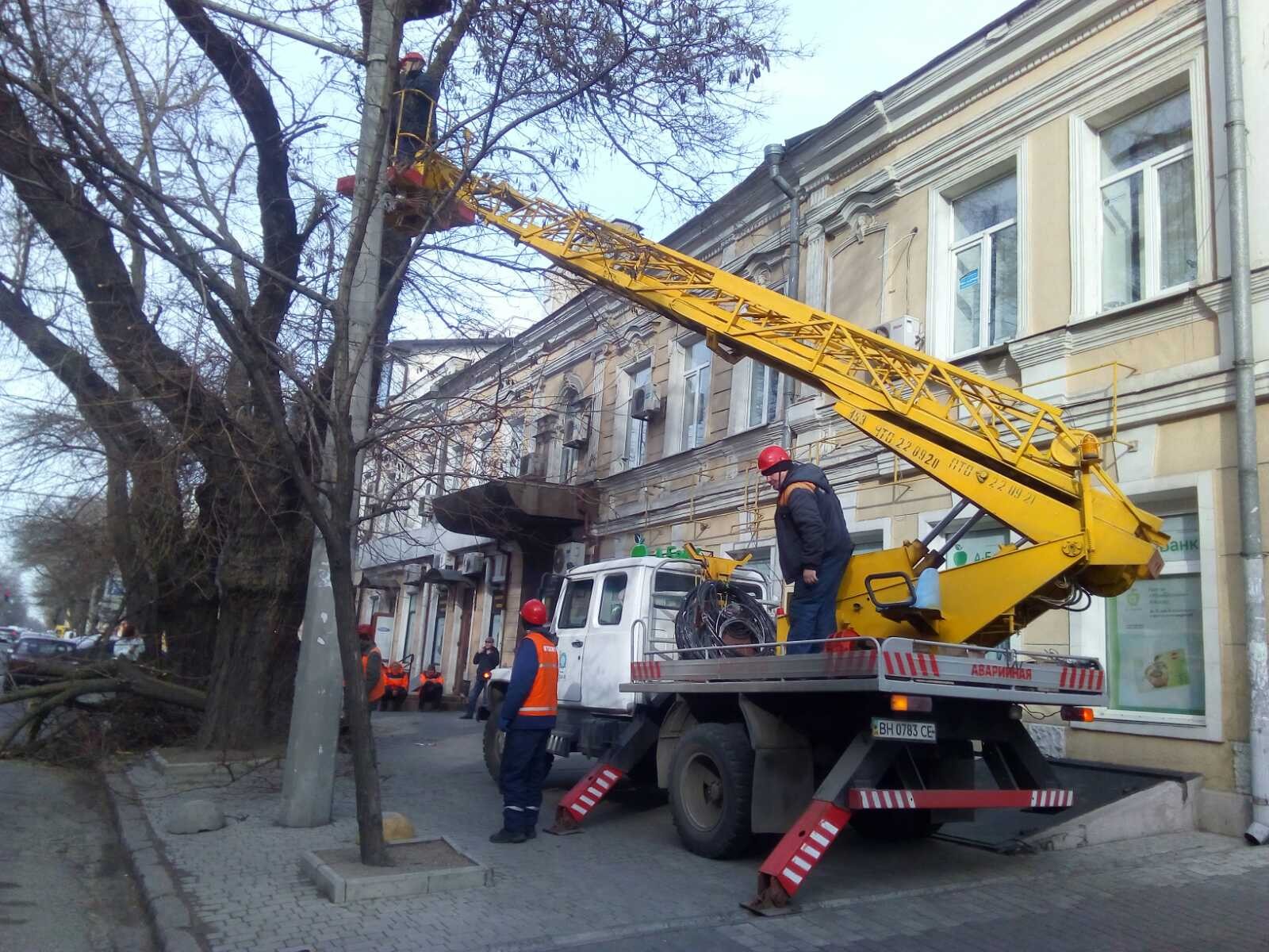 Последствия урагана 