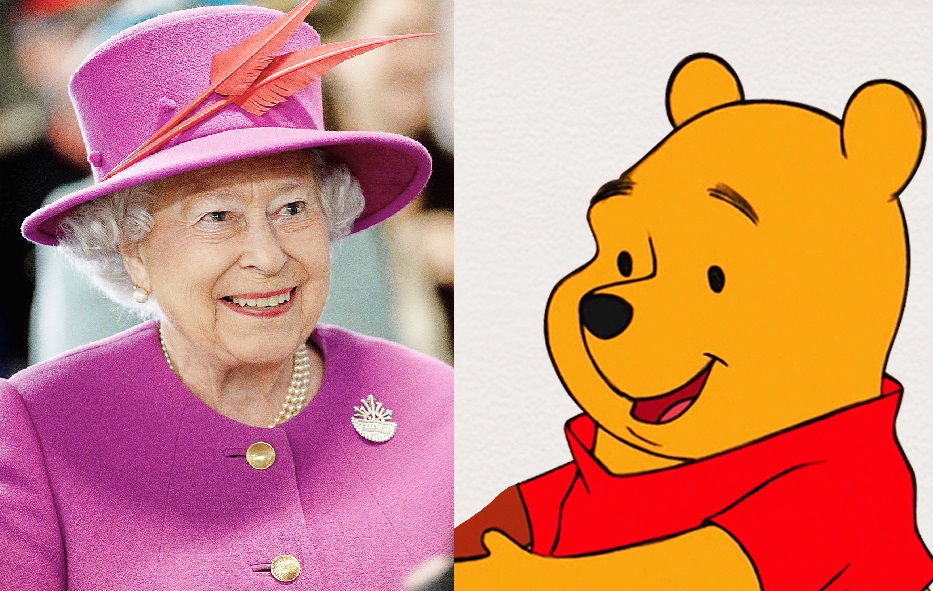 Королеве и Винни 90: два именинника встретились на странице детской книги