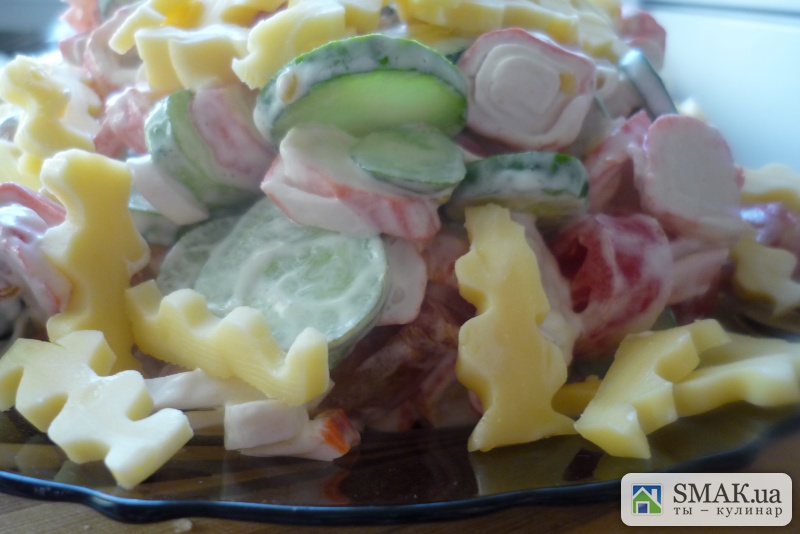 Вкусный осенний салат 