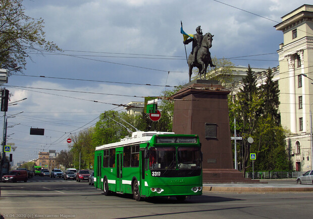 В Харькове троллейбусу №2 разделили маршрут. Фото: gortransport.kharkov.ua