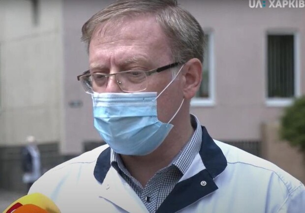Анестезиолог рассказал о ситуации в харьковской "инфекционке". Фото: скриншот видео