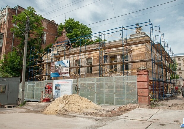 В центре Харькова началась реставрация дома Сурукчи. Фото: zhilstroj-2.ua