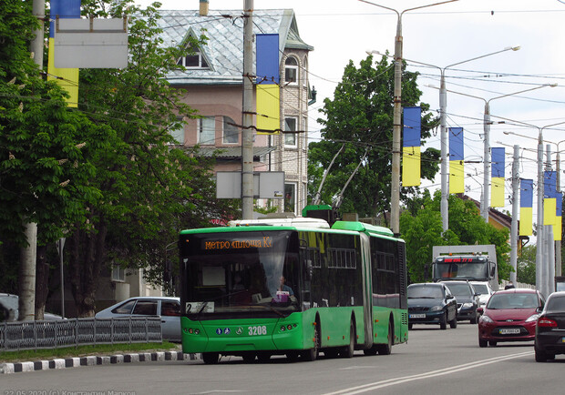 В Харькове троллейбус №2 временно будет ходить по укороченному маршруту. Фото: gortransport.kharkov.ua