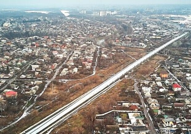 Дорогу через "Барабашово" начнут строить через две недели. Фото: "Kharkiv Today"