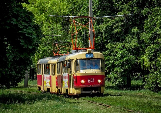 В Харькове изменится движение трамваев №16 и 26, №16А — ходить не будет. Фото: transit.parovoz.com
