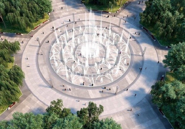 С музыкой и подсветкой: каким будет фонтан на площади Свободы - фото