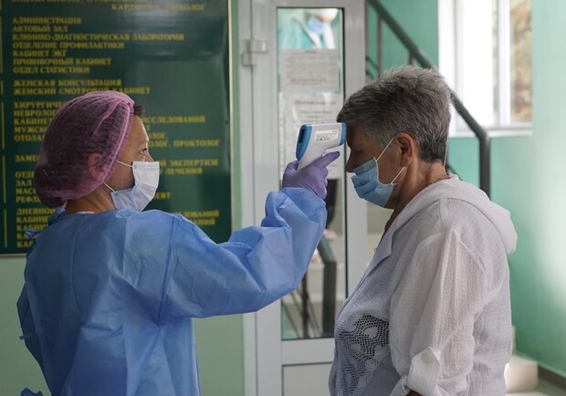 Как работают поликлиники Харькова в условиях пандемии. Фото: suspilne.media
