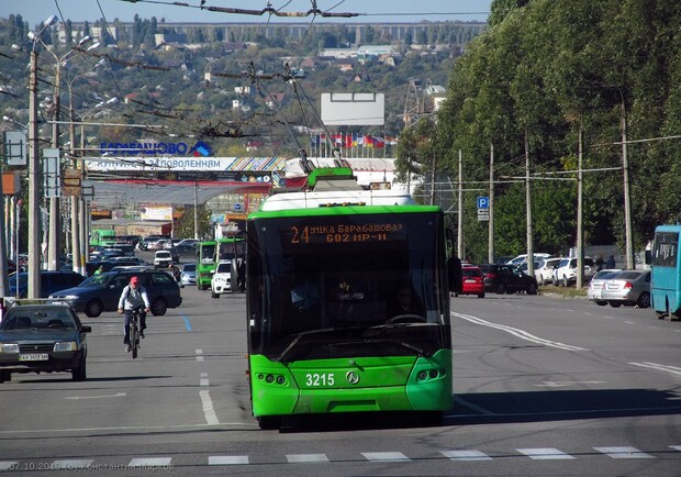 В Харькове троллейбусы №24 изменят маршрут. Фото: gortransport.kharkov.ua