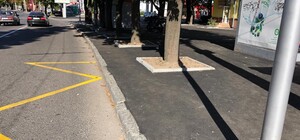 Готовьте каблуки: на Гагарина обновили тротуары (фото)