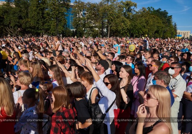 Как в Харькове отметили День города 2020. Фото: city.kharkov.ua