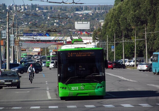 В Харькове завтра изменит маршрут троллейбус №24. Фото: gortransport.kharkov.ua