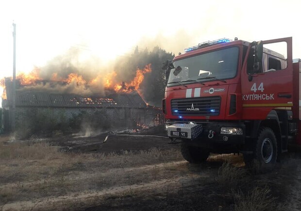 Лесной пожар под Харьковом погасили. Фото: kh.dsns.gov.ua