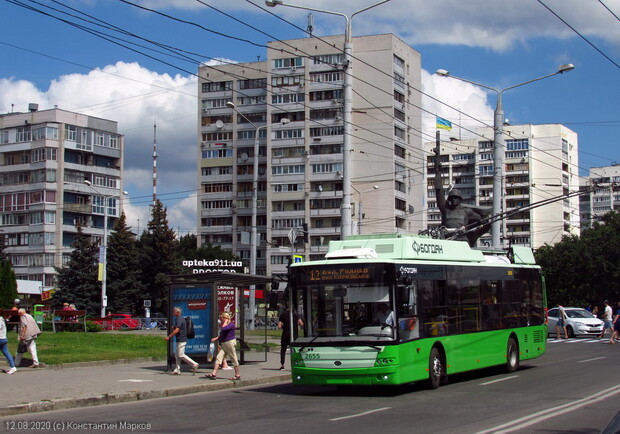 В Харькове троллейбус №12 снова меняет маршрут. Фото: gortransport.kharkov.ua