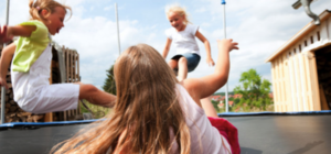 Не дотерпели: дети сломали батуты в еще не открытом Технопарке