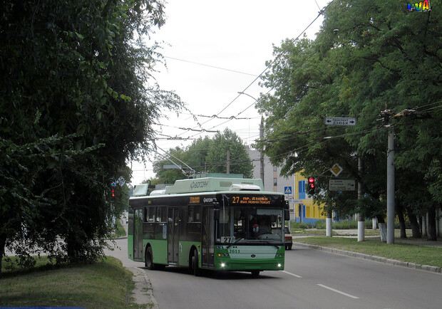 В Харькове троллейбусы №27 меняют маршрут. Фото: gortransport.kharkov.ua