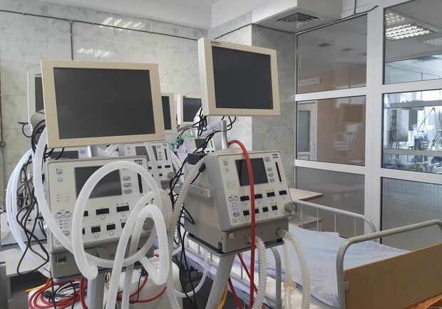 Харьковская область получила 16 аппаратов для вентиляции легких. Фото: ХОГА