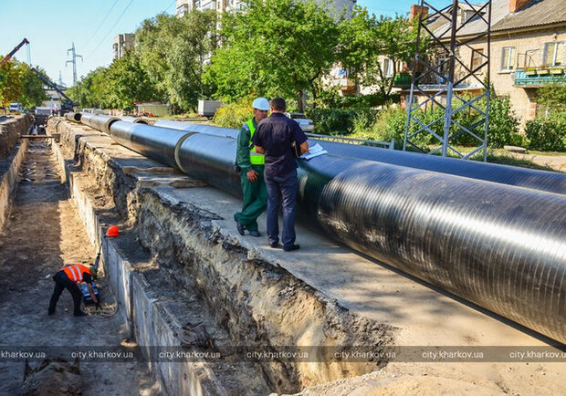 Где в Харькове поменяли трубы отопления и горячей воды. Фото: city.kharkov.ua