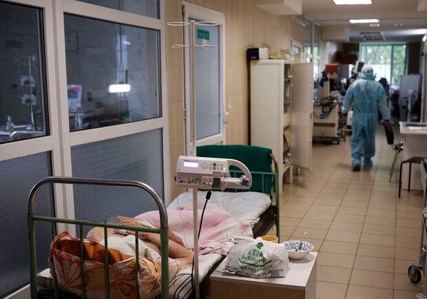 В Харьковской области заполнены 70% коек для больных COVID-19. Фото: hromadske.ua