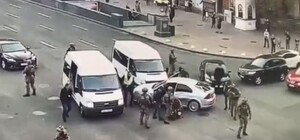 Стрельба на Крещатике: спецназ задержал грабителей