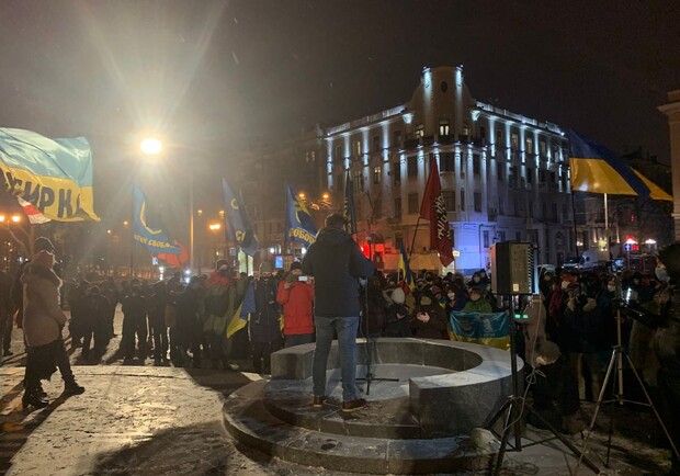 В Харькове отметили День Достоинства и Свободы. Фото: ХХ