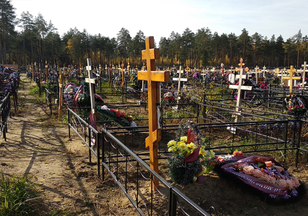 Как в Харькове сейчас хоронят умерших от коронавируса. Фото: zebra-tv.ru