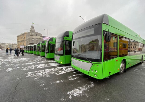 Харьков получил 11 новых троллейбусов на автономном ходу. Фото: телеграмм-канал Автомобильный Харьков