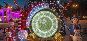 Бери фотоаппарат: парк Горького превратился в большую новогоднюю фотозону