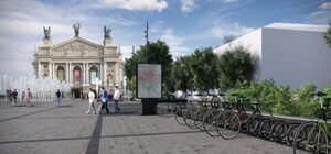 Стане затишніше: перед Оперним театром висадять дерева