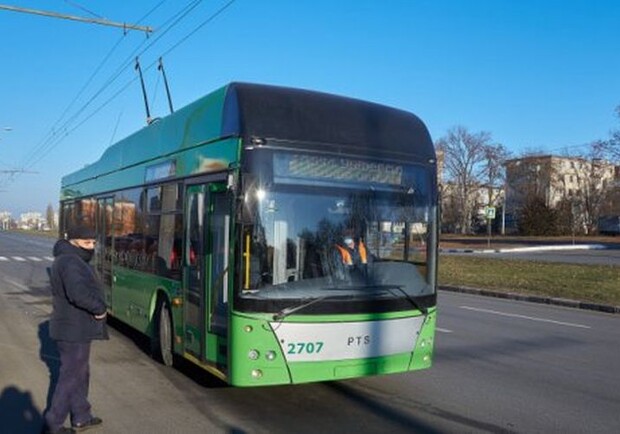 В Жихор пустят дополнительный троллейбус. Фото: city.kharkov.ua