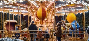 До утра: на Новый год аттракционы в парке Горького будут работать всю ночь