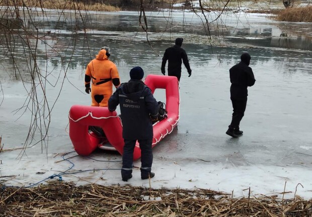 В Харьковской области утонул мужчина. Фото: ГСЧС Украины в Харьковской области